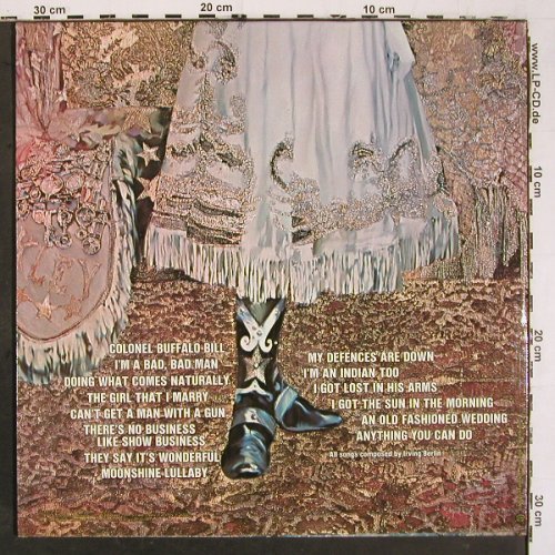 Annie Get Your Gun: Ethel Merman sings, Stanley Black, London (XPS 905), UK/US, 1973 Typ: LP Best.-Nr.: V6467 Preis: 9,00 Euro.