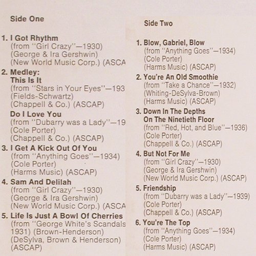 Merman,Ethel: Her Greatest Hits, Stanyan Records (SR 10070), US, 1973 Typ: LP Best.-Nr.: V6469 Preis: 9,00 Euro.