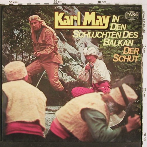 Karl May - Der Schut: In den Schluchten des Balkan, Foc, Fass (6641 258), D, 1966 Typ: 2LP Best.-Nr.: V6519 Preis: 7,50 Euro.