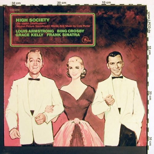 High Society/die Oberen Zehntausend: Armstrong, Sinatra, Crosby, Kelly, Capitol / Emidisc(C 048-50 714), D,  - LP - V7271 - 5,00 Euro
