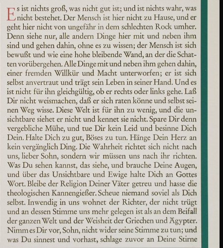 Wieman,Mathias: spricht Claudius & H&ouml;lderlin (1955), Telefunken(6.41001 AS), D,  - LP - V7278 - 9,00 Euro