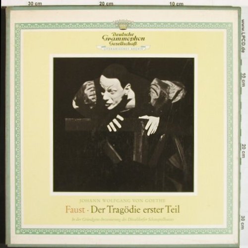 Faust - Goethe: Der Trag&ouml;die Erster Teil, Gr&uuml;ndgens, D.G. Tulip Ring Label (43021&sol;3), D,Box,Mono Typ: 3LP Best.-Nr.: V7360 Preis: 15,00 Euro.