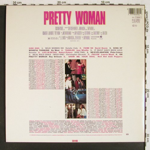 Pretty Woman: Original Soundtrack, EMI(7 93492 1), EEC, 1990 - LP - V7938 - 6,00 Euro