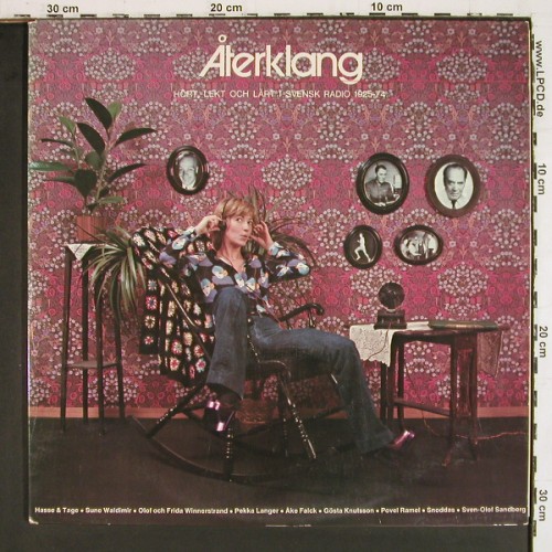 V.A.Återklang-Svenks Radio 1925-74: H&ouml;rt Lekt och L&auml;rt 1, Foc, SR Records (RELP 21216), S, 1974 Typ: 2LP Best.-Nr.: V8042 Preis: 9,00 Euro.