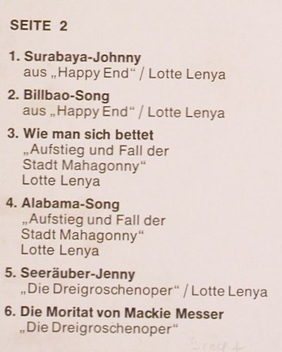 Brecht,Bertolt&sol;Kurt Weill: 3 Groschen Oper-Helmke, Ponto..., Pop 75 (PO 7107), D, 1974 Typ: LP Best.-Nr.: Y354 Preis: 5,00 Euro.
