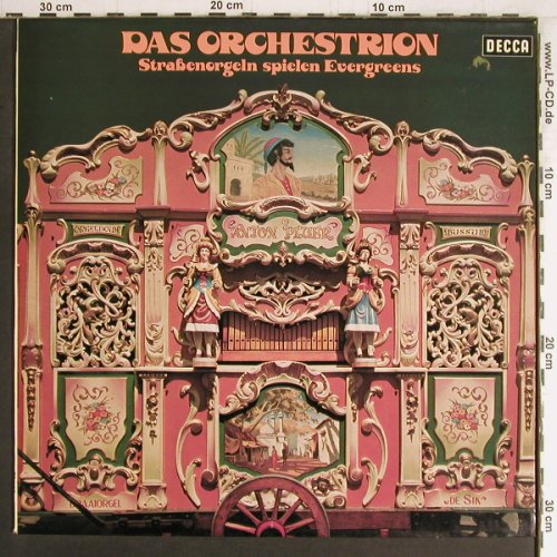 V.A.Orchestrion, Das: Stra&szlig;enorgeln spielen Evergreens, Decca (ND 790), D, 1971 Typ: LP Best.-Nr.: Y3917 Preis: 7,50 Euro.