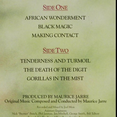 Gorillas In The Mist: Music by Maurice Jarre, MCA(256 174-1), D, 1988 - LP - Y470 - 6,00 Euro