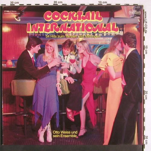 Weiss,Otto und sein Ensemble: Cocktail International,54-Hits..Foc, Intercord (27 886-1), D, DSC, 1979 Typ: 2LP Best.-Nr.: V2498 Preis: 7,50 Euro