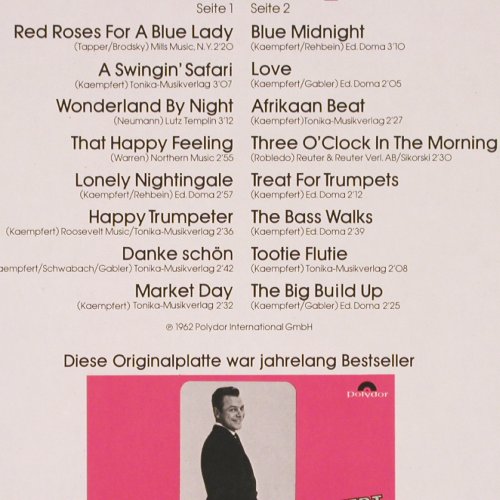Kaempfert,Bert: The Best of - Star Stunden(Serie), Polydor (2416 204), D, Ri Typ: LP Best.-Nr.: V2579 Preis: 6,00 Euro