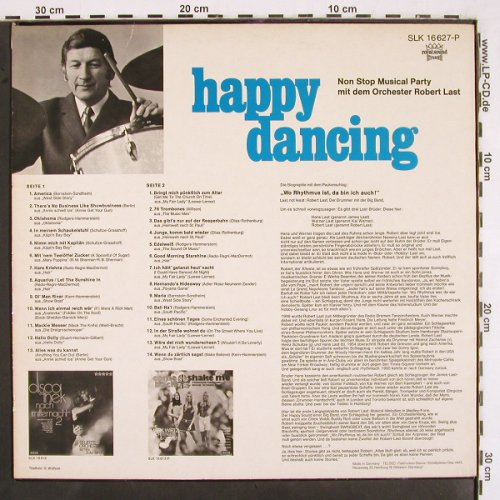 Last,Robert: Happy Dancing, Decca (SLK 16 627-P), D, 1970 Typ: LP Best.-Nr.: V2623 Preis: 7,50 Euro