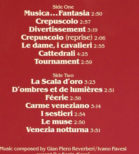 Rondo Veneziano: Musica...Fantasia, Baby Records/BMG (211 075), D, 1990 Typ: LP Best.-Nr.: V2648 Preis: 7,50 Euro