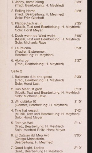 Blaue Jungs Friedrichskoog: Wenn der Wind weiht..., Exclusiv-Ton (MR 2024), D Typ: LP Best.-Nr.: V2656 Preis: 9,00 Euro