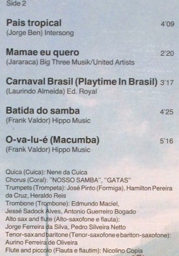 Valdor,Frank: Hot Nights in Rio, Rec.in Brasil'77, RCA (PL 28305 AO), D, 1977 Typ: LP Best.-Nr.: V2663 Preis: 7,50 Euro