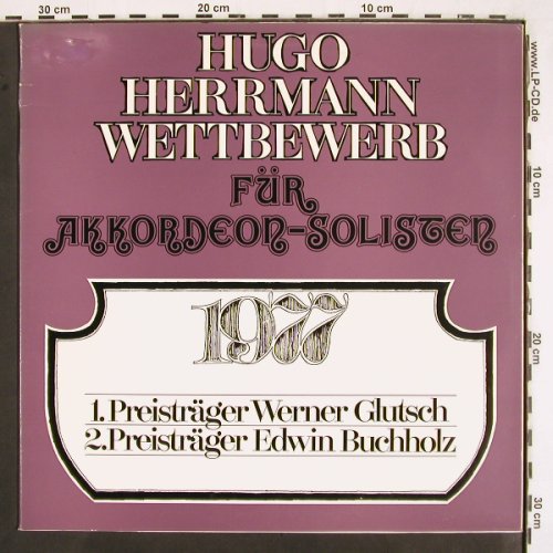 V.A.Hugo Herrmann Wettbewerb 1977: für Akkordeon Solisten, m /vg+, Hohner (HS 8-099-065), D, 1977 Typ: LP Best.-Nr.: V2676 Preis: 7,50 Euro