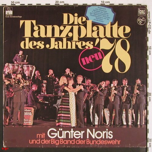 Noris,Günther & Big Band: Die Tanzplatte des Jahres'78, Ariola Club Aufl. (66 881 4), D, m /vg+, 1977 Typ: LP Best.-Nr.: V2732 Preis: 6,00 Euro