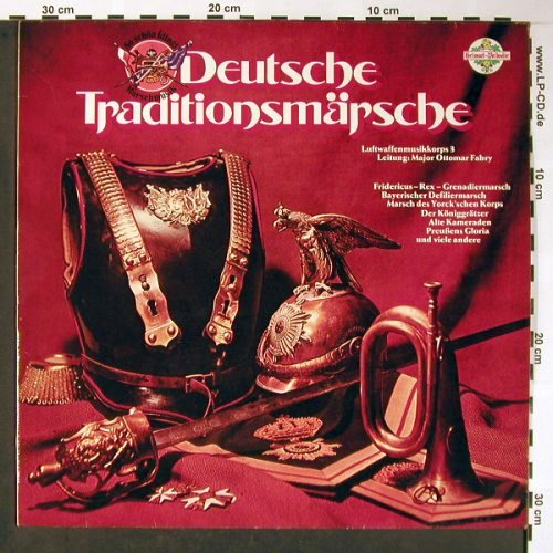 Luftwaffenmusikkorps 3: So schön klingt Marschmusik, Heimat Melodie (CL 29686), D, 1971 Typ: LP Best.-Nr.: V2910 Preis: 6,00 Euro