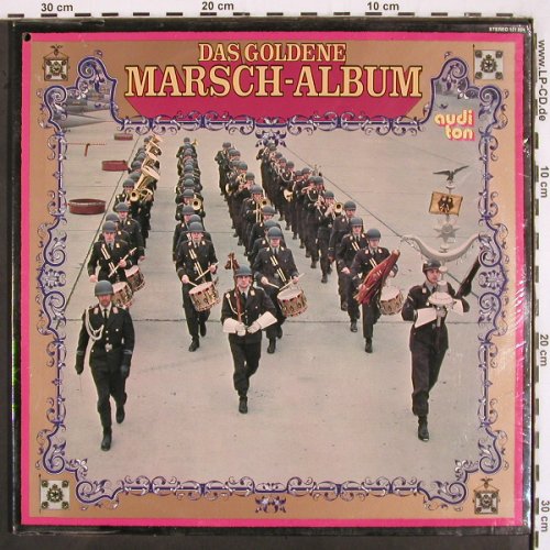Heeresmusikkorps 9: Das goldene Marschalbum,Foc,FS-NEW, audi ton, sealed (121 254), D, co, 1976 Typ: 2LP Best.-Nr.: V2911 Preis: 9,00 Euro