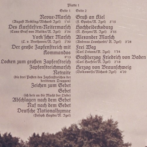 Heeresmusikkorps 9: Das goldene Marschalbum,Foc,FS-NEW, audi ton, sealed (121 254), D, co, 1976 Typ: 2LP Best.-Nr.: V2911 Preis: 9,00 Euro