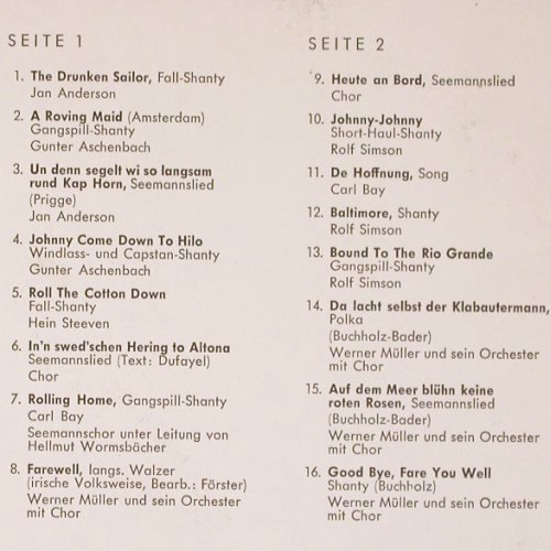 V.A.Rolling Home: Seemanslieder u.Shanties, Decca (E 569), D, DSC Typ: LP Best.-Nr.: V2953 Preis: 5,00 Euro
