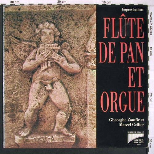 Zamfir,Gheorghe & Marcel Cellier: Flute De Pan Et Orgue, Disques Cellier (003), CH, 1983 Typ: LP Best.-Nr.: V3882 Preis: 7,50 Euro