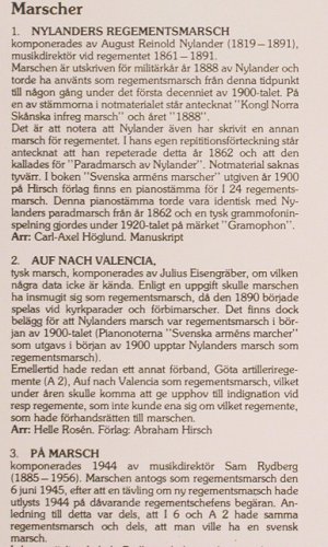 V.A.Marscher och signaler för P6/A3: Norringar,Wendister, Foc, Dir.Volke Nilsson (761117), S Typ: LP Best.-Nr.: V4017 Preis: 9,00 Euro