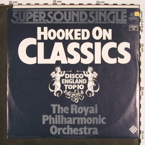 Royal Philharmonic Orchestra: Hooked On Classics, Telefunken (6.20091 AE), D, 1981 Typ: 12" Best.-Nr.: V4167 Preis: 3,00 Euro