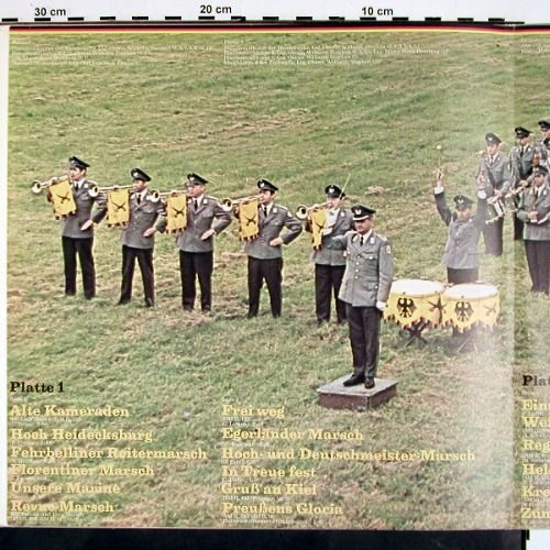 V.A.Das große Marsch Album 1: u.a.Heeresmusikkorps 6, Stephan,Foc, Philips (H 72 AM 230), D Typ: 2LP Best.-Nr.: V4170 Preis: 6,00 Euro
