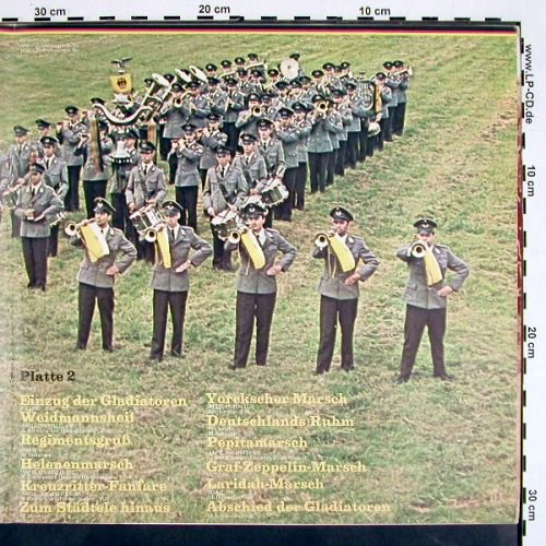 V.A.Das große Marsch Album 1: u.a.Heeresmusikkorps 6, Stephan,Foc, Philips (H 72 AM 230), D Typ: 2LP Best.-Nr.: V4170 Preis: 6,00 Euro