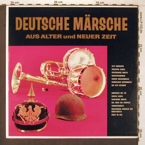 Norddeutsches Marschorchester: Deutsche Märsche,Ltg.:Heinz Bartels, Somerset (ST-DL-516), D, 1961 Typ: LP Best.-Nr.: V4242 Preis: 7,50 Euro