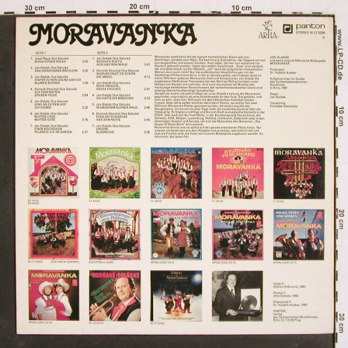 Slabak,Jan & orgn.Mährische Blask: singen und spielen, Panton (8113 0268), CZ, 1982 Typ: LP Best.-Nr.: V5100 Preis: 7,50 Euro