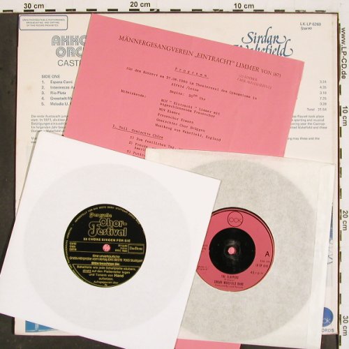 Akkordeon Orchester Castrop Rauxel: Sidar Wakefield Band, P.Kitson, Look Records(LK-lp 6260), UK, +7", 1971 - LP - V5115 - 7,50 Euro