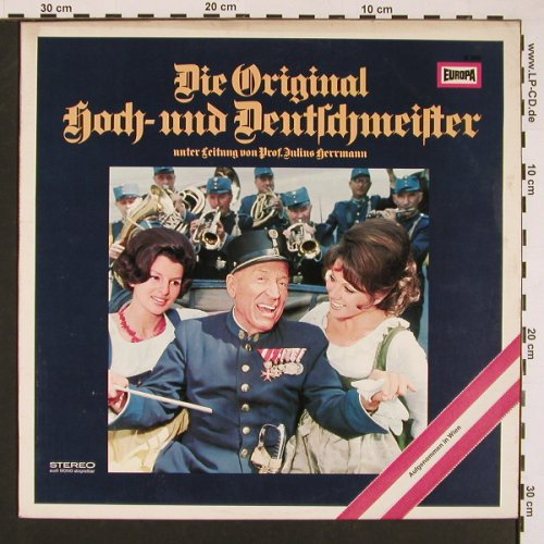Hoch- und Deutschmeister: Leitung v.Prof.Julius Herrmann, Europa (E 380), D, 1973 Typ: LP Best.-Nr.: V5201 Preis: 6,00 Euro