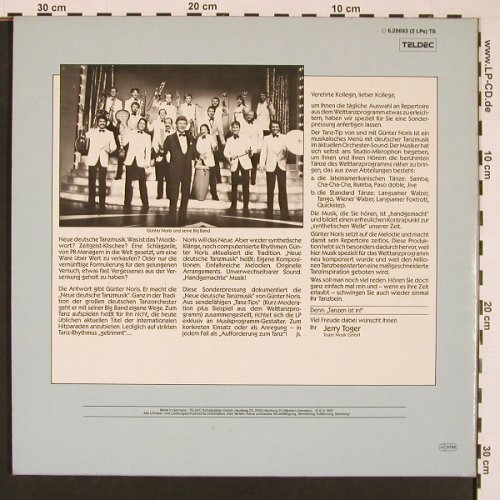 Noris,Günther u.s. Big Band: Radio Disc, Foc music/spoken, Teldec (6.28693 2LP TS), D, Promo, 1987 Typ: 2LP Best.-Nr.: V5260 Preis: 12,50 Euro