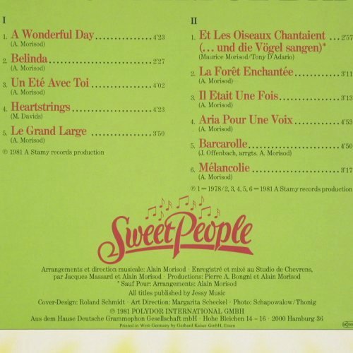 Sweet People: A Wonderful Day, Polydor (2311 112), D, 1981 Typ: LP Best.-Nr.: V5671 Preis: 5,00 Euro