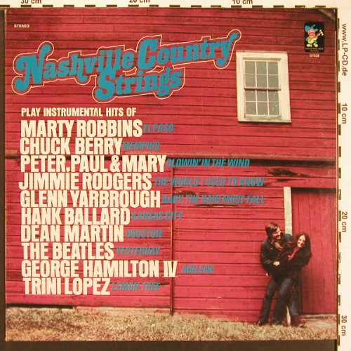 Nashville Country Strings: plays Instrumental Hits of, Mountain Dew Records(S7039), US,  - LP - V5893 - 7,50 Euro
