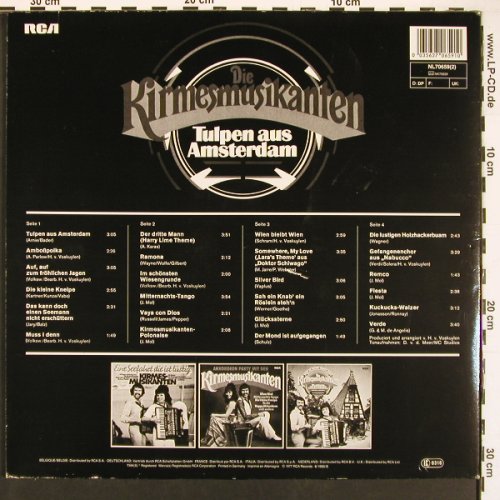 Kirmesmusikanten: Tulpen aus Amsterdam, Foc (1977), RCA (NL70659), D, 1985 Typ: 2LP Best.-Nr.: V5978 Preis: 9,00 Euro