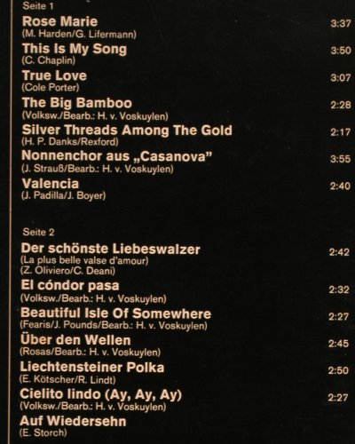 Kirmesmusikanten: spielen Welterfolge, RCA (PL 29435), D, 1978 Typ: LP Best.-Nr.: V5979 Preis: 5,00 Euro