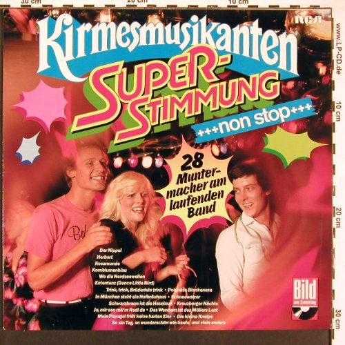 Kirmesmusikanten: Superstimmung +++non stop+++, RCA (PL 70162), D, 1983 Typ: LP Best.-Nr.: V5980 Preis: 5,00 Euro