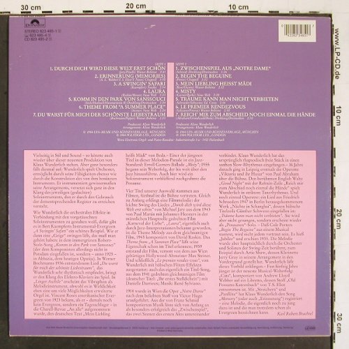 Wunderlich,Klaus: Romantische Melodien, Wersi Helios, Polydor (823 485-1), D, sign., 1984 Typ: LP Best.-Nr.: V5983 Preis: 12,50 Euro