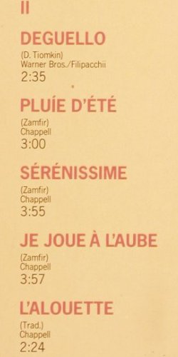 Zamfir,Gheorghe: Ete d'Amour, Philips(9120 122), D, 1976 - LP - V6054 - 5,00 Euro