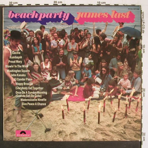 Last,James: Beachparty, Polydor (2371 039), D, 1970 Typ: LP Best.-Nr.: V6058 Preis: 7,50 Euro