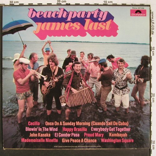 Last,James: Beachparty, Polydor (2371 039), D, 1970 Typ: LP Best.-Nr.: V6058 Preis: 7,50 Euro