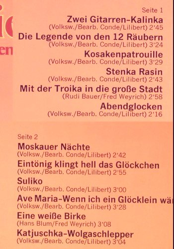 Olovski Orchester,Piotr: Durch die Taiga, Polydor(2459 051), D, 1976 - LP - V6062 - 7,50 Euro