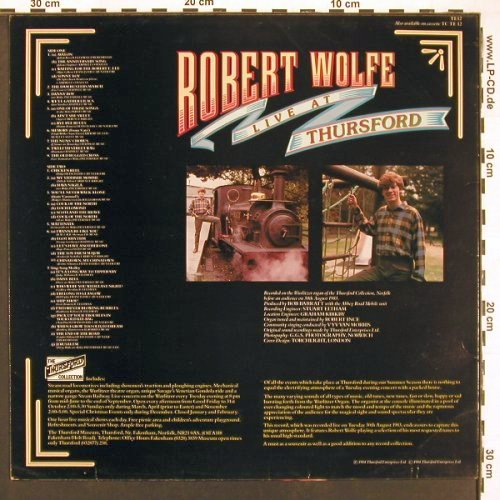 Wolfe,Robert: Live At Thursford, Thursford (TE 12), UK, 1984 Typ: LP Best.-Nr.: V6158 Preis: 7,50 Euro