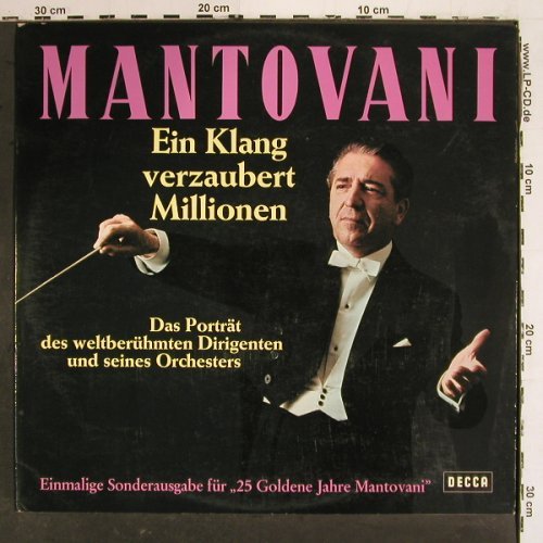 Mantovani: Ein Klang verzaubert Millionen, Foc, Decca(S 16 797-P), D,  - LP - V6578 - 5,00 Euro