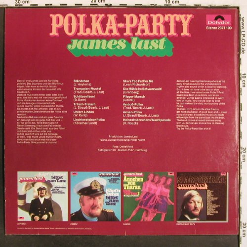 Last,James: Polka-Party, Polydor(2371 190), D, 1971 - LP - V6952 - 6,00 Euro