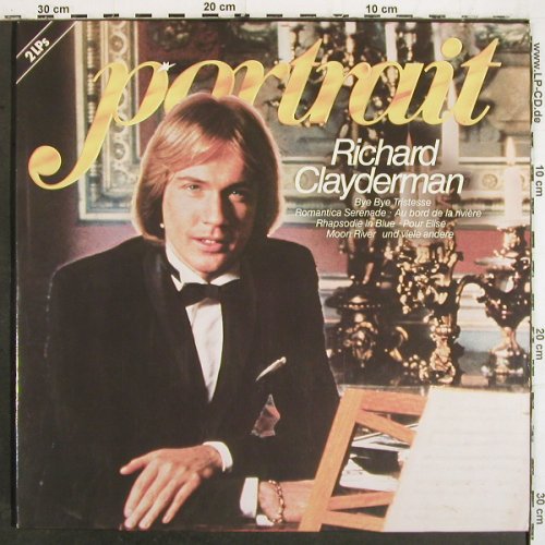Clayderman,Richard: Portrait,Foc, Telefunken(6.28506 DO), D,  - 2LP - V6968 - 7,50 Euro