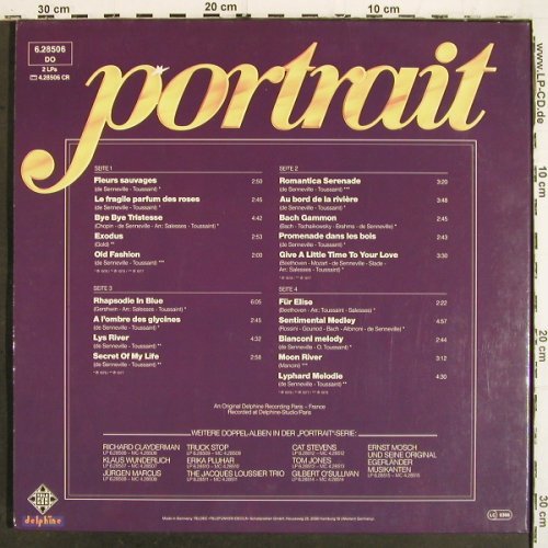 Clayderman,Richard: Portrait,Foc, Telefunken(6.28506 DO), D,  - 2LP - V6968 - 7,50 Euro