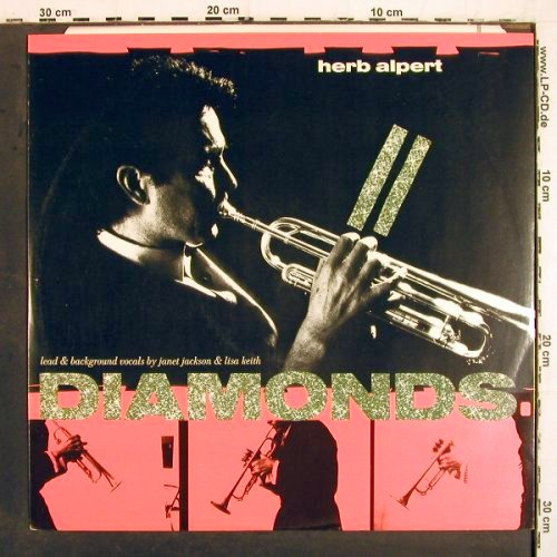 Alpert,Herb: Diamonds*2+1,b voc Janet Jackson..., AM(392 232-1), D, 1987 - 12inch - V7018 - 3,00 Euro