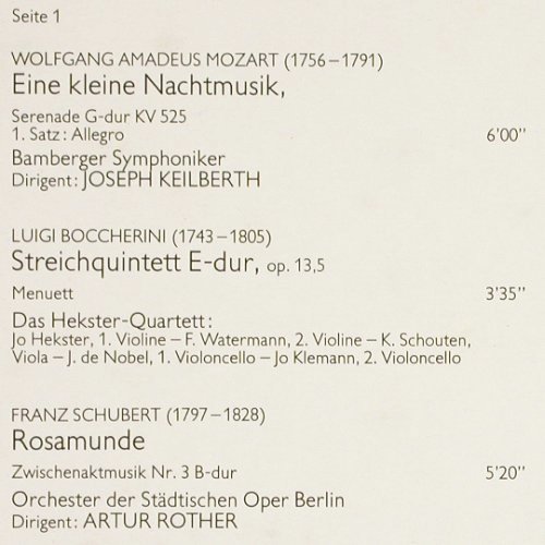 V.A.Schatzkästlein ber&uuml;hmter: Melodien III, Telefunken(6.41343 AG), D,Ri(1963),  - LP - V7035 - 5,00 Euro